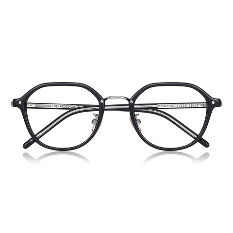 Graph Belle Black Full Rim Polygon right side