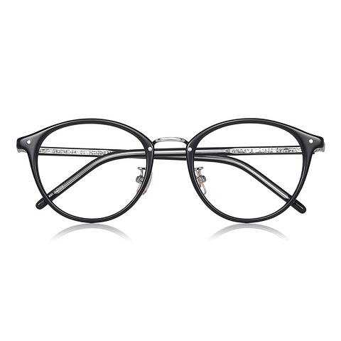 Graph Belle Black Full Rim Boston right side