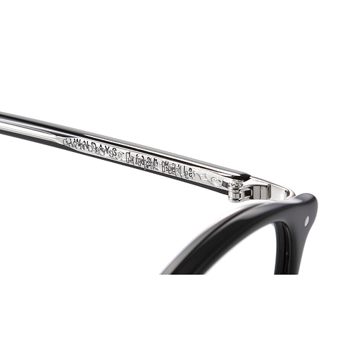 Graph Belle Black Full Rim Boston left side