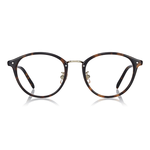 Graph Belle Light Brown Full Rim Boston left side