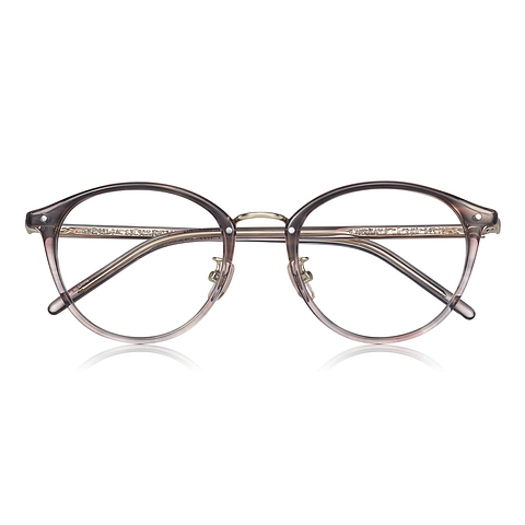 Graph Belle Light Brown Full Rim Boston right side