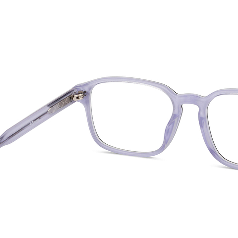 Hooper Online Crystal Transparent Full Rim Rectangle right side