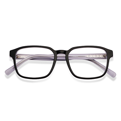 Hooper Online Crystal Transparent Full Rim Rectangle left side