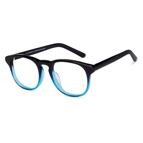 Hooper Online Black Full Rim Round right side