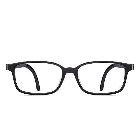 Hooper Black Full Rim Rectangle right side