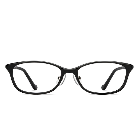 Hooper Black Full Rim Rectangle right side