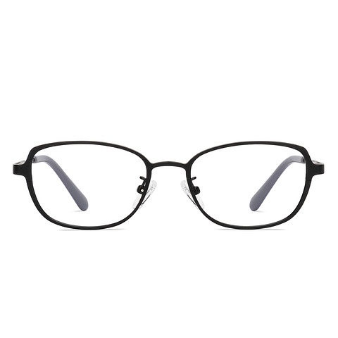Hooper Black Full Rim Rectangle right side