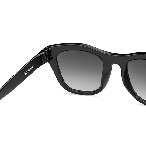 Hooper Black Full Rim Square right side