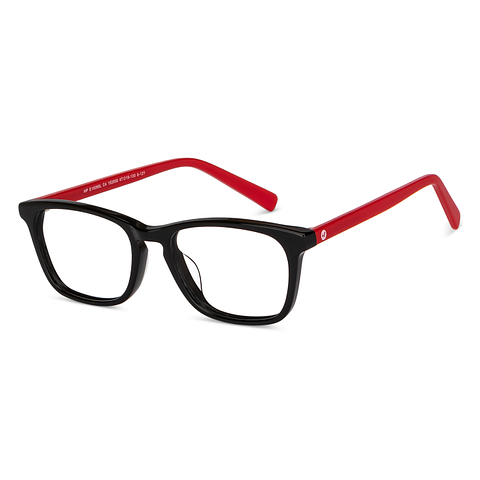 Hooper Online Black Full Rim Rectangle right side