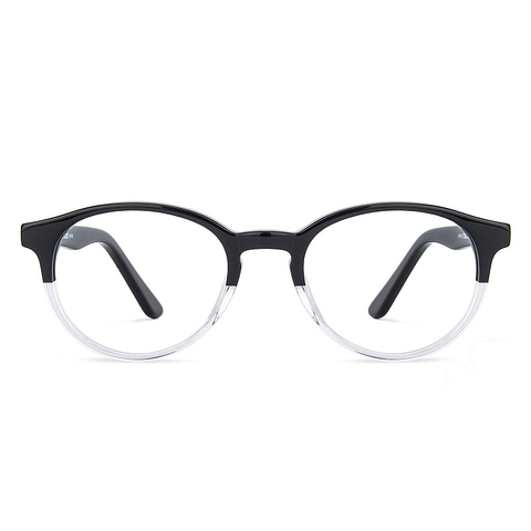 Hooper Online Black Transparent Full Rim Round left side