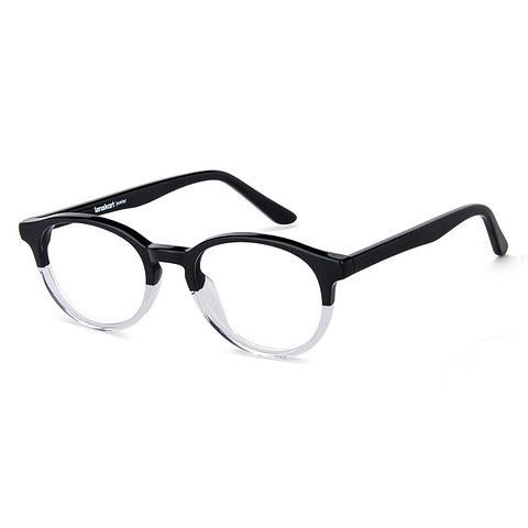 Hooper Online Black Transparent Full Rim Round right side