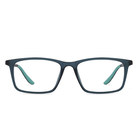 Hooper Online Blue Transparent Full Rim Rectangle right side