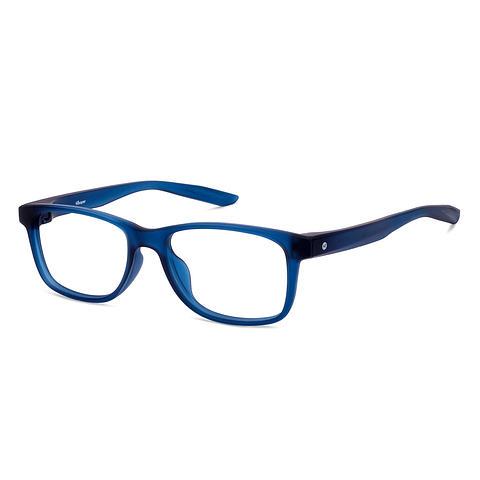 Hooper Sky Blue Full Rim Rectangle right side