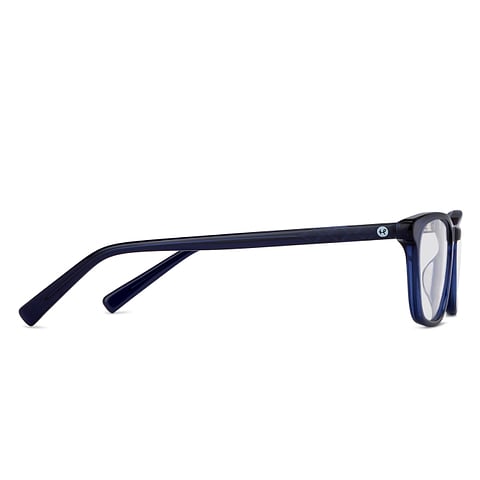 Hooper Online Sky Blue Full Rim Rectangle left side