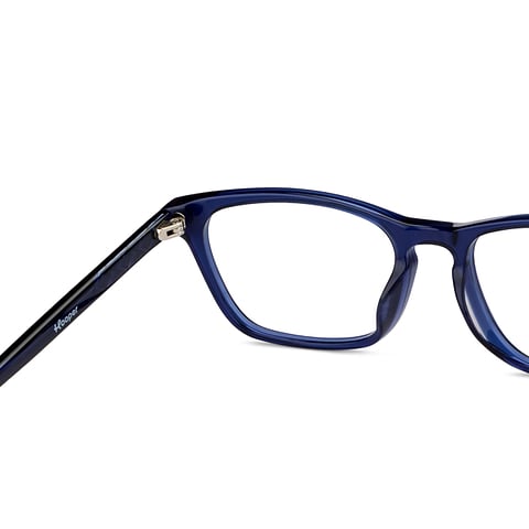 Hooper Online Sky Blue Full Rim Rectangle right side