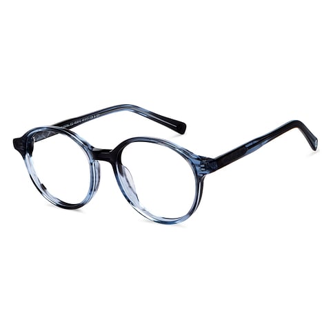 Hooper Online Sky Blue Full Rim Round right side