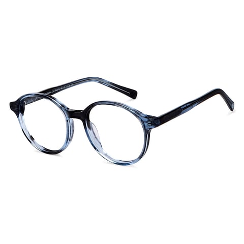 Hooper Online Sky Blue Full Rim Round right side