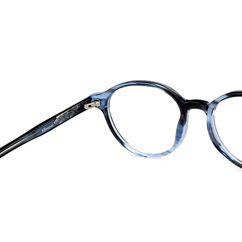 Hooper Online Sky Blue Full Rim Round right side