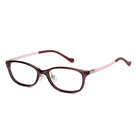 Hooper Light Brown Full Rim Rectangle right side