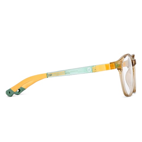 Hooper Online Brown Transparent Full Rim Round left side