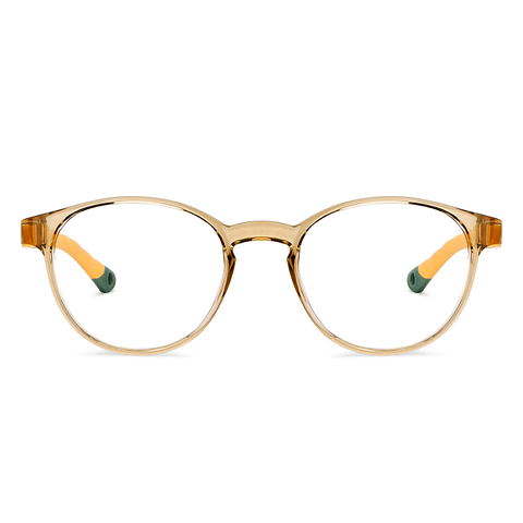 Hooper Online Brown Transparent Full Rim Round left side
