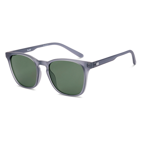 Hooper Grey Stone Full Rim Square left side