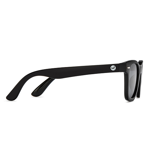 Hooper Black Full Rim Square left side