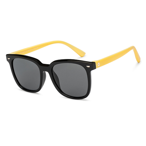 Hooper Black Full Rim Square left side