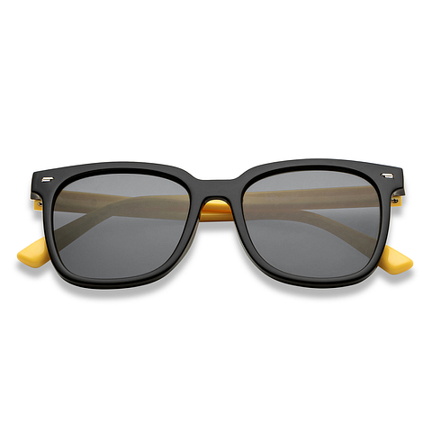Hooper Black Full Rim Square left side