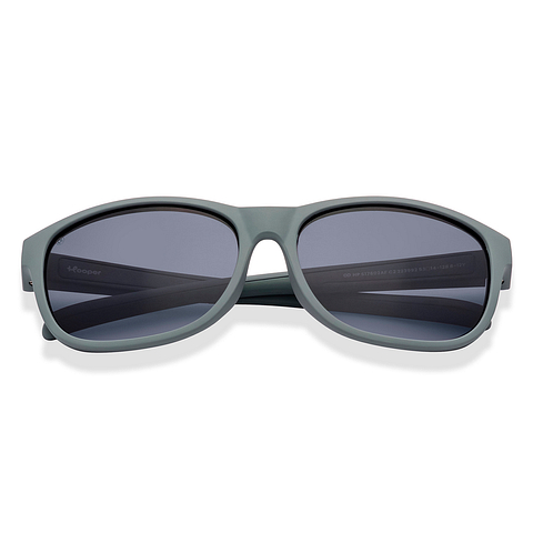 Hooper Light Green Full Rim Square left side