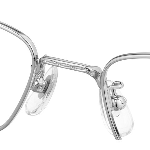 Harry Potter × OWNDAYS Silver Full Rim Rectangle right side