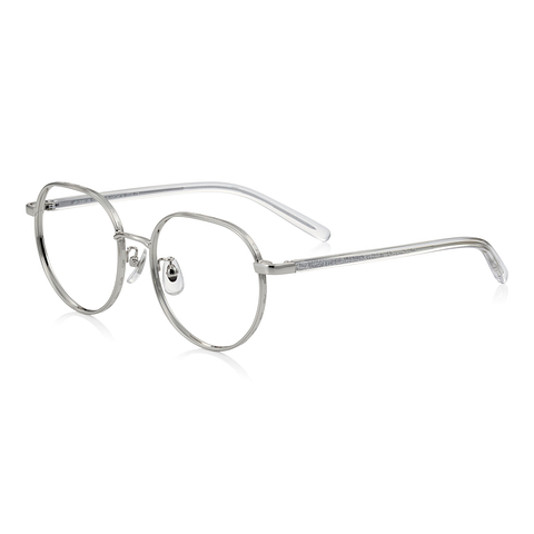 Harry Potter × OWNDAYS Silver Full Rim Boston left side