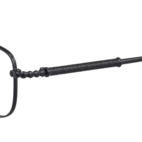 Harry Potter × OWNDAYS Matte Black Full Rim Wellington left side