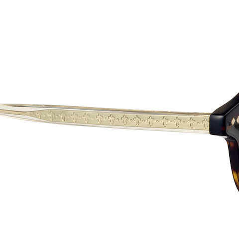 Harry Potter × OWNDAYS Brown Demi Full Rim Boston left side