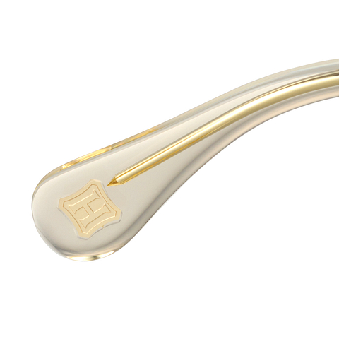 Harry Potter × OWNDAYS Brown Demi Full Rim Boston right side