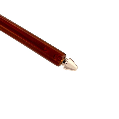 Harry Potter × OWNDAYS Clear Brown Full Rim Boston left side