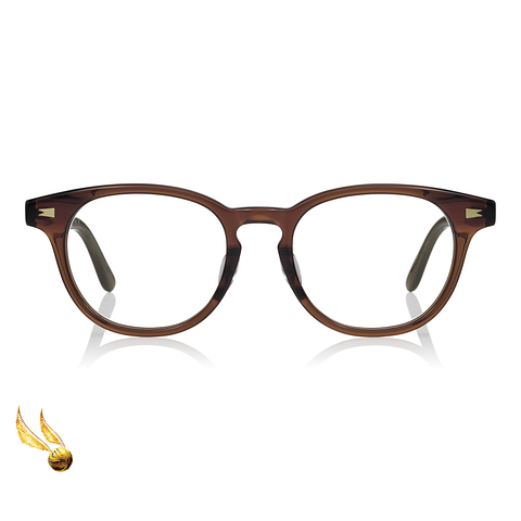 Harry Potter × OWNDAYS Dark Brown Full Rim Wellington right side