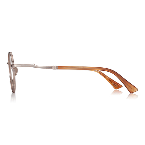 Harry Potter × OWNDAYS Gold Full Rim Round left side