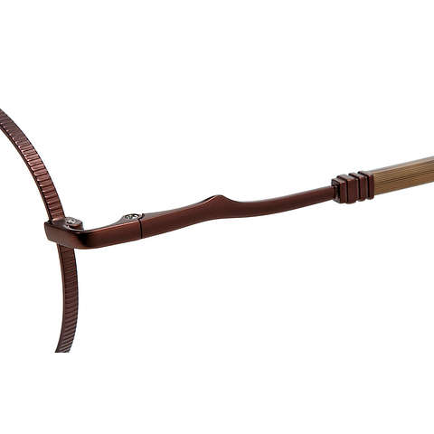 Harry Potter × OWNDAYS Light Brown Full Rim Round right side