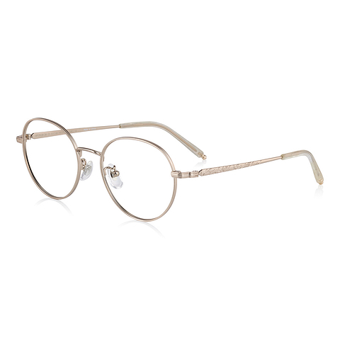 Harry Potter × OWNDAYS Gold Full Rim Boston right side