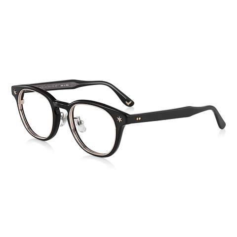Harry Potter × OWNDAYS Black Full Rim Wellington right side