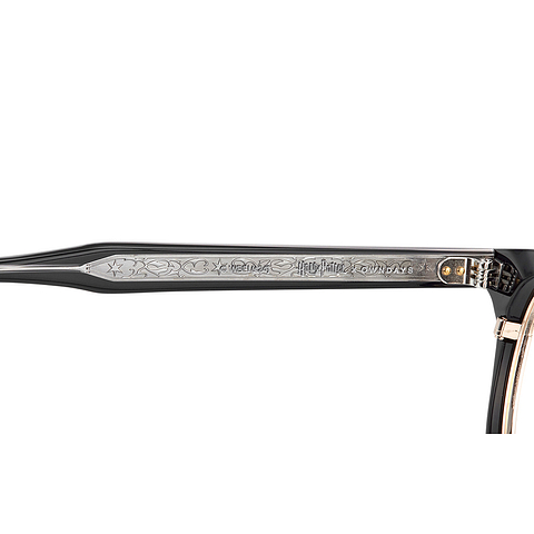 Harry Potter × OWNDAYS Black Full Rim Wellington right side