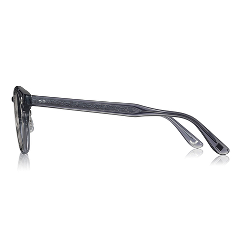 Harry Potter × OWNDAYS Navy Blue Full Rim Wellington left side