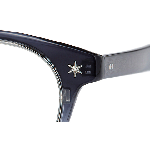 Harry Potter × OWNDAYS Navy Blue Full Rim Wellington right side