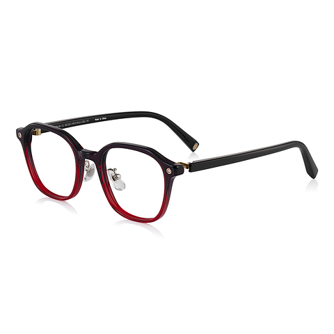 Harry Potter × OWNDAYS Red Full Rim Rectangle right side