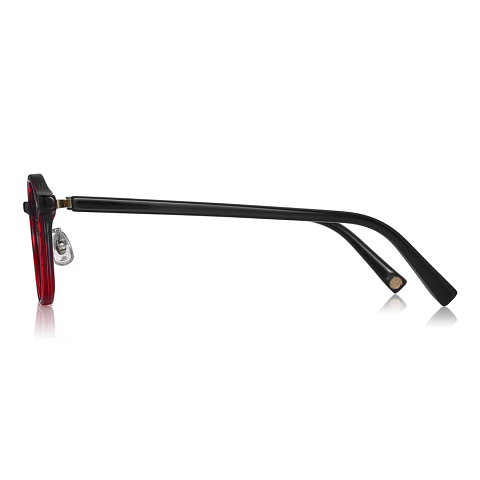 Harry Potter × OWNDAYS Red Full Rim Rectangle left side
