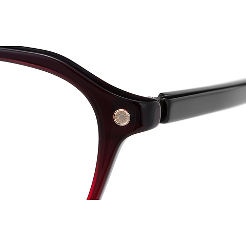 Harry Potter × OWNDAYS Red Full Rim Rectangle left side