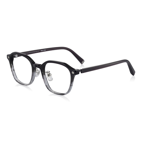Harry Potter × OWNDAYS Light Gray Full Rim Wellington right side