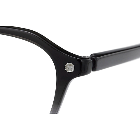 Harry Potter × OWNDAYS Light Gray Full Rim Wellington left side