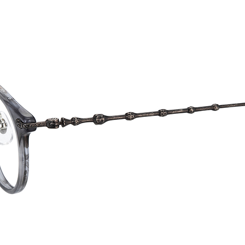 Harry Potter × OWNDAYS Light Gray Full Rim Boston right side